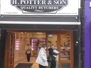 Potter's shop in Wombwell